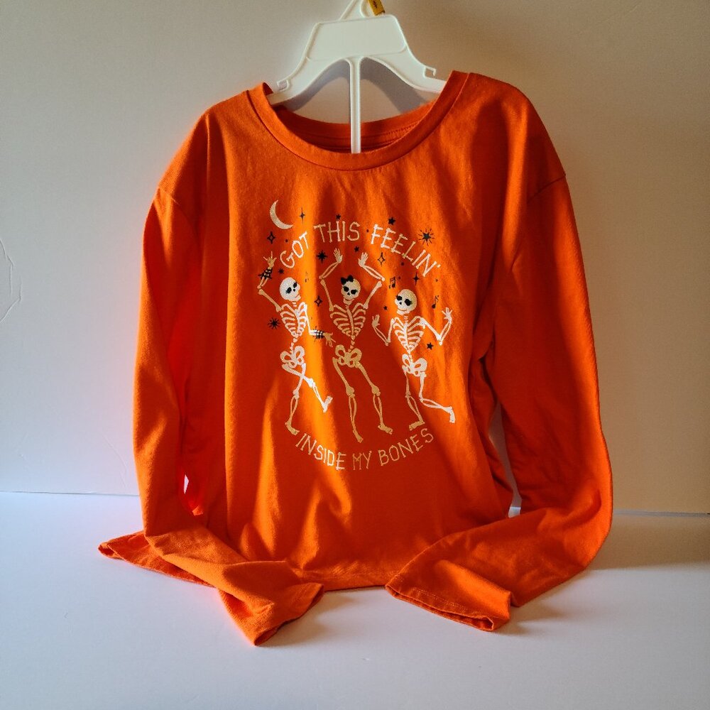 WAY TO CELEBRATE HALLOWEEN & OLD NAVY LONG SLEEVE GIRLS SZ  14 - 16 -Bundle of 2